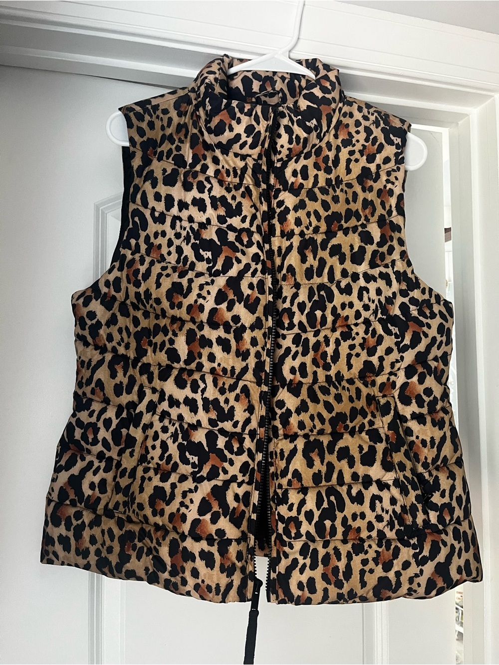 GAP Leopard-Puffer Vest